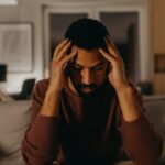 person affected by seasonal change